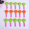 10Pcs Mini Plastic Hand Clapper Toy Pocket Colorful Hand Clapper for Kids & Adults Clapping Hands Party