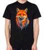 Футболка унисекс с изображением лисы