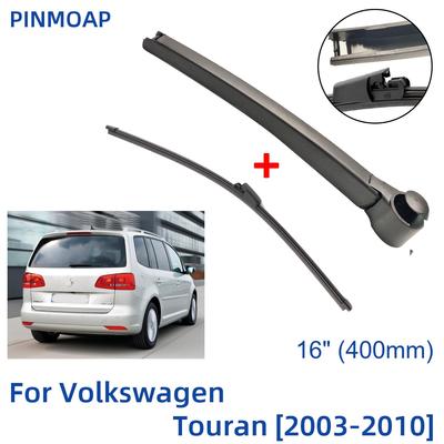 16 "400 мм набор щеток и рычагов заднего стеклоочистителя для Volkswagen Touran 2003-2010 лобовое стекло, задняя дверь, окно, щетка для дождя