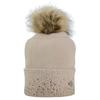 HyFASHION Womens/Ladies Alaska Diamante Bobble Hat
