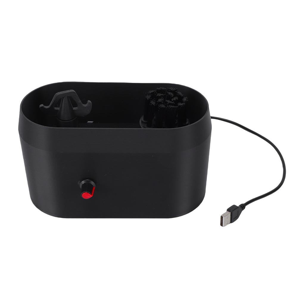 Coffee Portafilter Cleaner USB Powered Coffee Maker Handle Cleaning Brush and Scraper