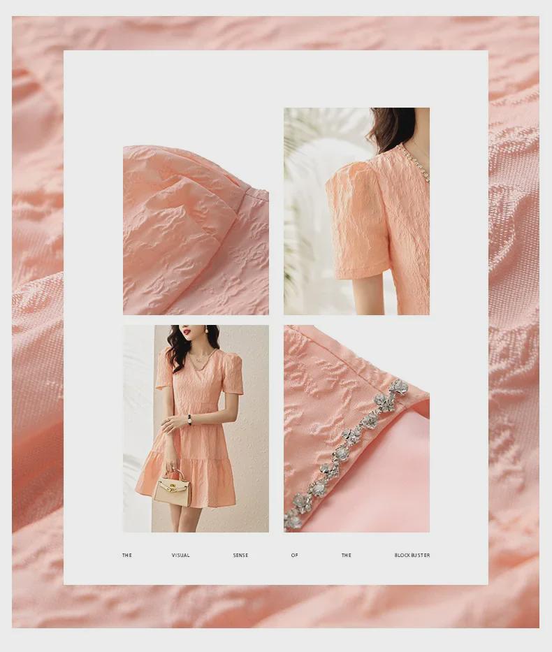 2219104-Textured Diamond Dress: Special Price Non-Refundable