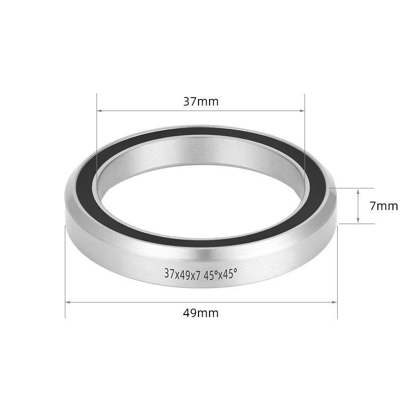 General Bike Headset Bearing Steel Wear Resistance Bicycle Headset Bearing Steering Bearings Waterproof Bike Repair Parts