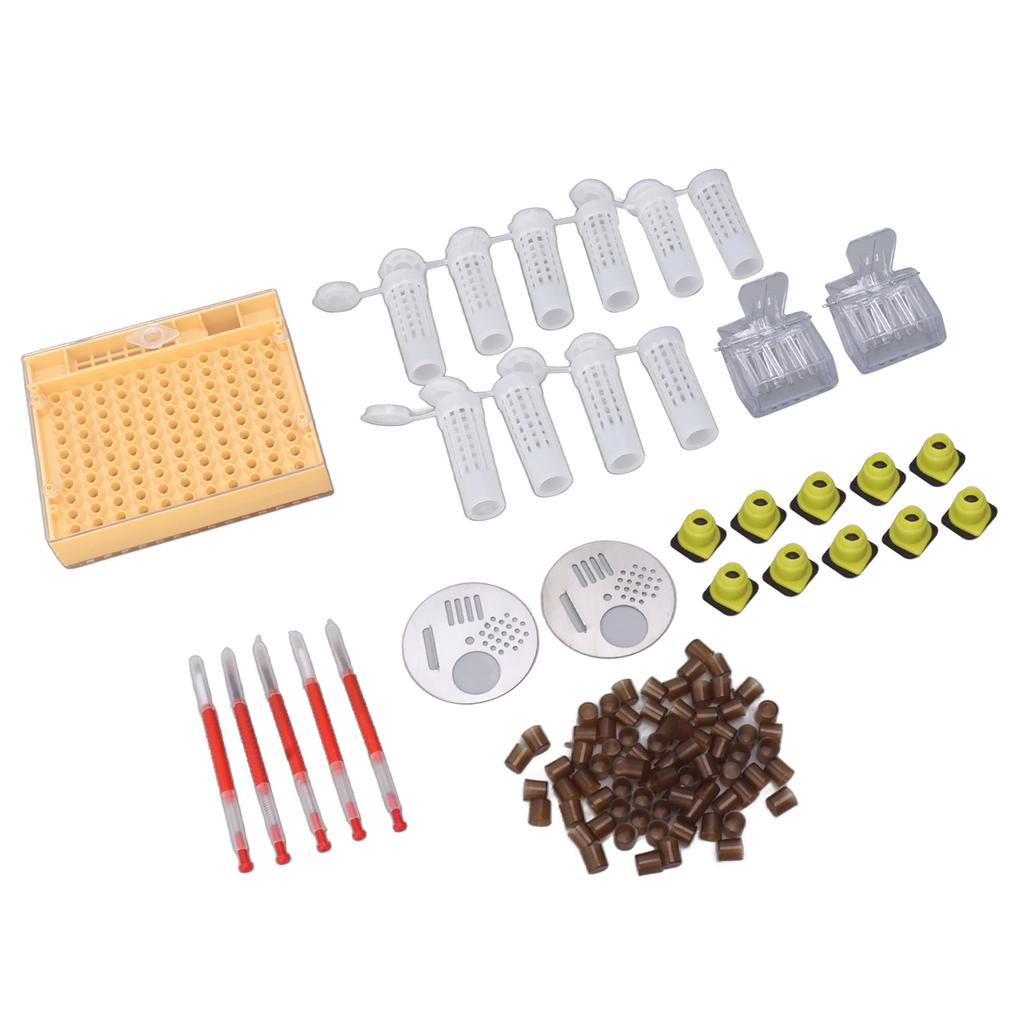 Пластиковая система вывода маток Пчеловодство Вывод маток Набор для прививки Пчеловодческие инструменты и принадлежности