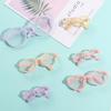 Plastic Round Transparent Glasses Doll Accessory Doll Mini Glasses Doll Round Glasses  Children Toy