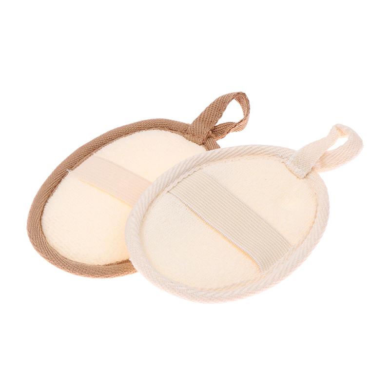 Natural Loofah Body Scrubber Bath Exfoliating Sponge Soft Shower Brush Cleaner Pad Exfoliator Shower Puff Body Skin Care Tool