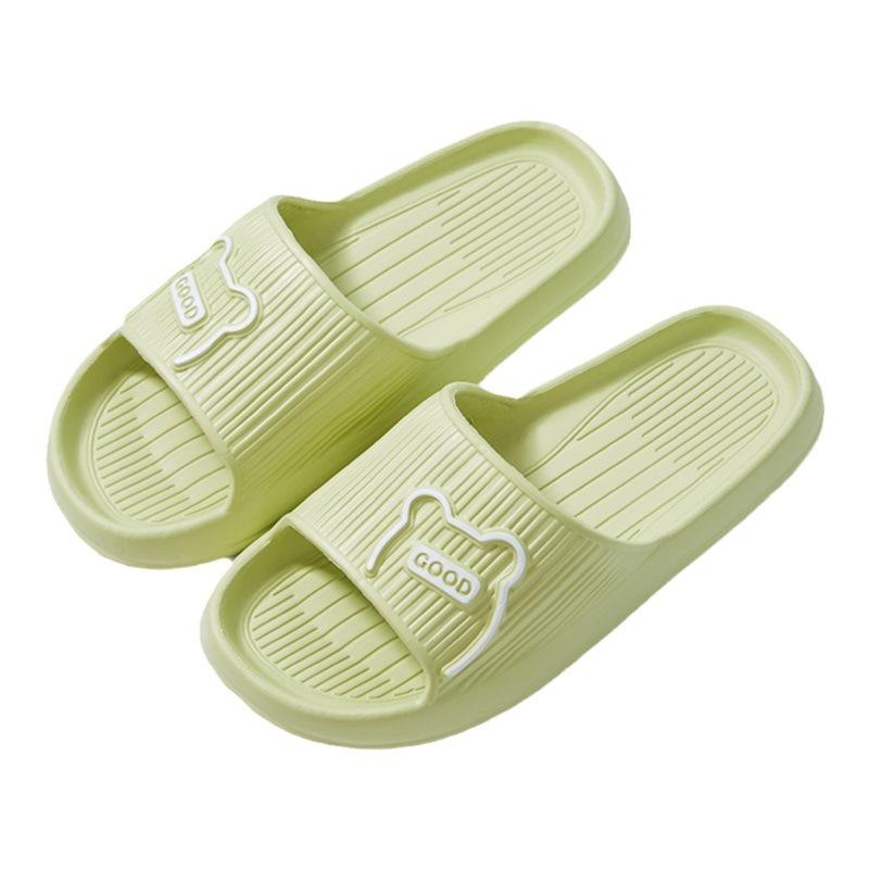 Крутые тапочки женские летние домашние ванные банные нескользящие и непахнущие для ног тапочки на толстой подошве мужские