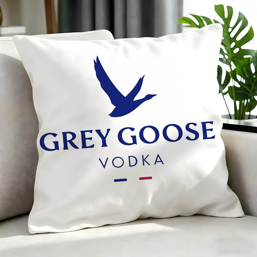 Алкоголь Grey Goose Наволочка Набор Наволочек 4 Шт 50x50 45x45 40x40 Наволочка Декоративная Диван Домашний Декор