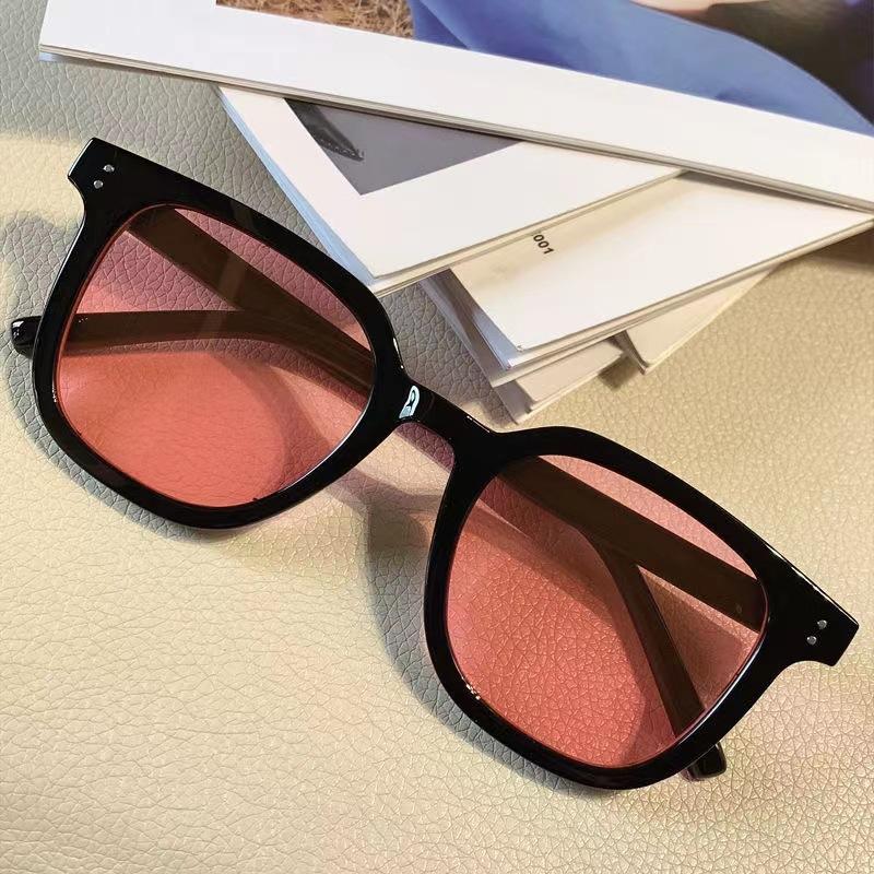 Винтажные панк градиентные солнцезащитные очки персонализированные очки для вождения автомобиля большие квадратные солнцезащитные очки женские очки UV400 новые