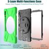 Case For Samsung Galaxy Tab S6 Lite 10.4 P610 P615 Heavy Duty Shockproof Cover S Pen Holder Kickstand Handle Shoulder Strap Case