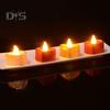 12 Pack Battery Operated Tea Light Candles Flickering Flameless LED Candle Lights Realistic Wicks Tabletop Lamp Decoration