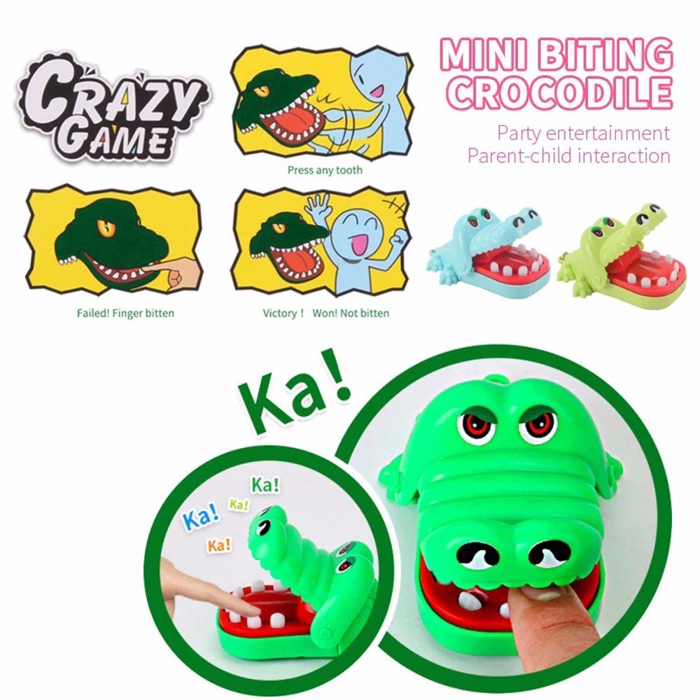 Mini Dentist Biting Hand Alligator Gags Toy Crocodile Toys Crocodile Mouth Bite Finger Game