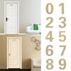 Home Door Label Self-adhesive Gate Digits Door Numeral Plaque Door Plate Number House Drawer Sign