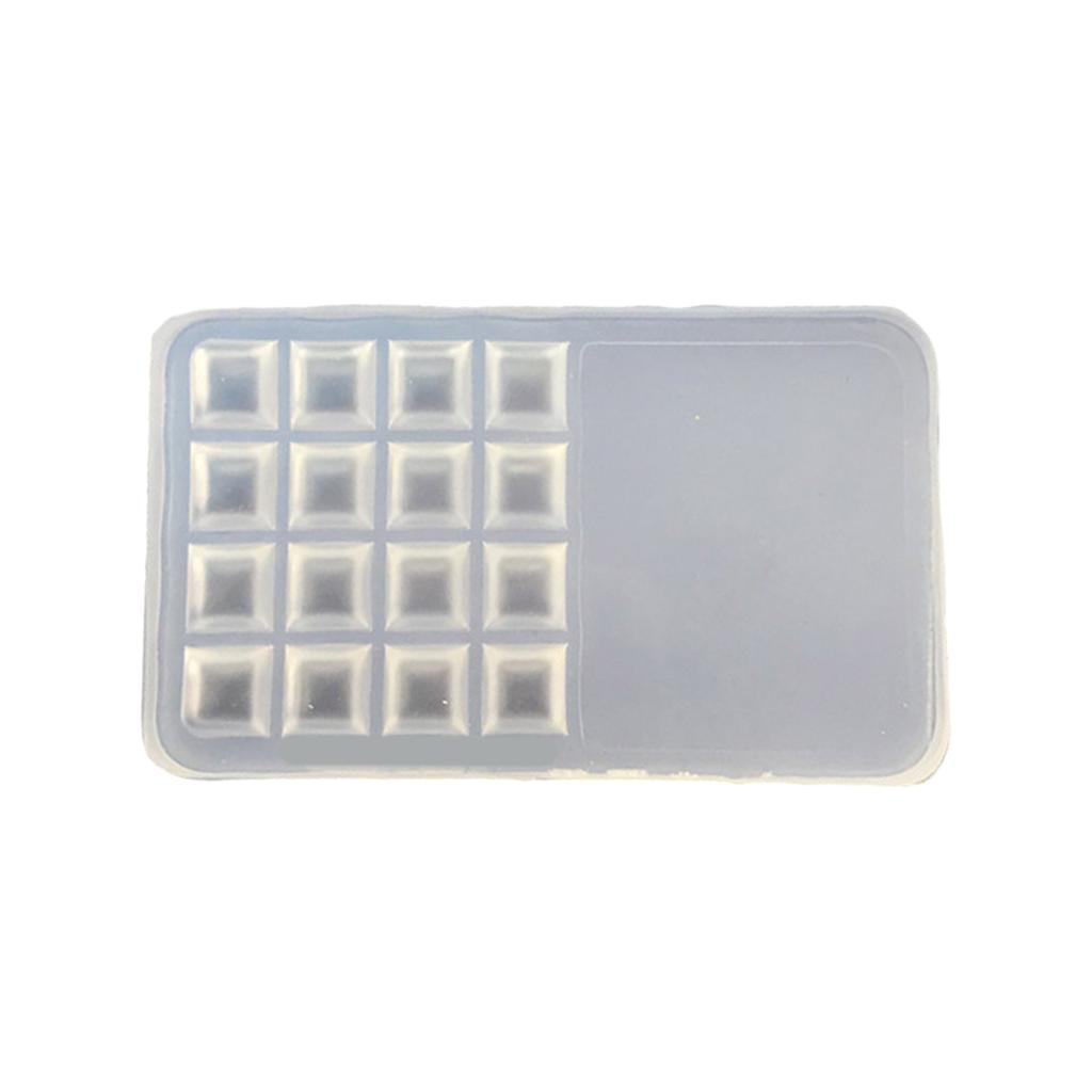 Многоразовая силиконовая палитра для художника с герметичной крышкой для организации косметики, лаков для ногтей, инструмент для изготовления украшений