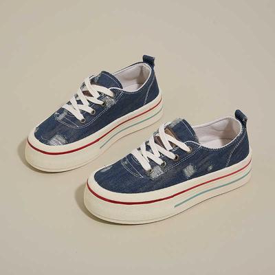 Модные кроссовки на толстой подошве и высоком каблуке с высоким верхом Женские весенние кроссовки Обувь Ботинки Бежевые Женские Спортивные Сникерсы Сникерсы