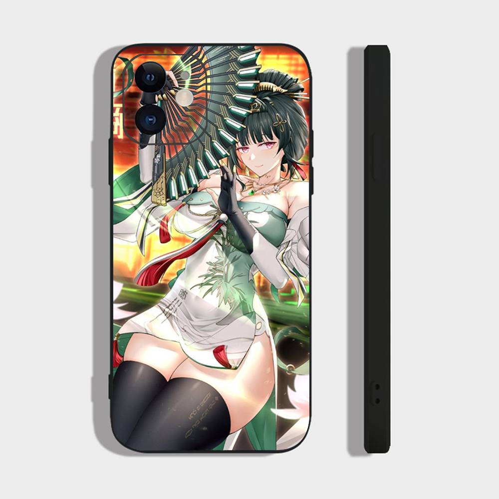 Hanying Zitheriwo Анимированная Мобильная Игра P-PGR Чехол для Телефона Для IPhone 17 Air 16 15 14 13 Pro Max 11 12 Черный Силиконовый Чехол