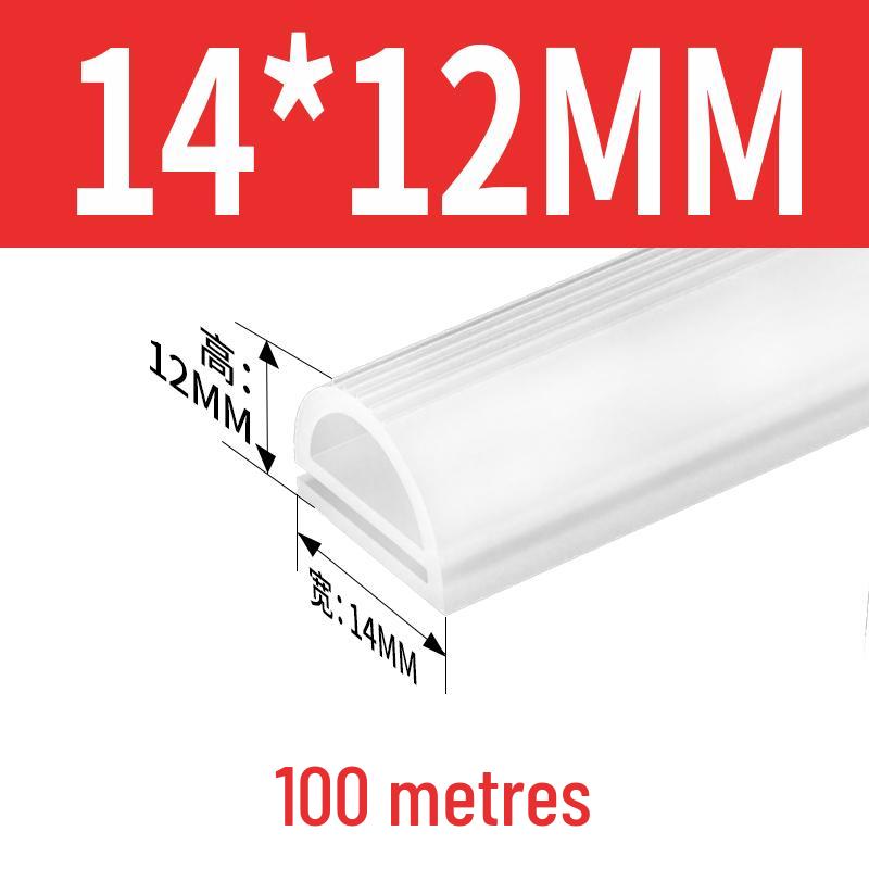 Термостойкая силиконовая резиновая E-лента для уплотнения духовки, доступна в ширине 12-25 мм