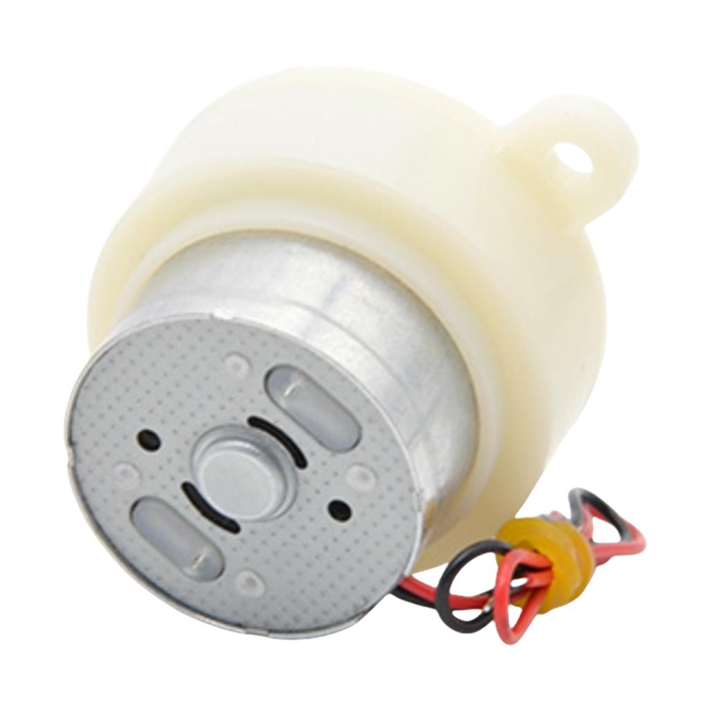 Upgrades Gear Motor Slow Speed Mini Turbo Worm Gearbox Low Noise DC Gear Motor Simple To Operate for Precision Devices