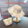 Straw Children Straw Hat Lace Beach Bucket Cap New Straw Shoulder Bag  Baby Girls
