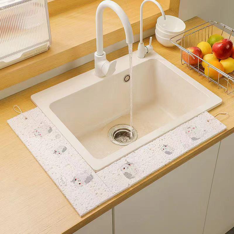 "Wood Pulp Cotton Absorbent Sponge Pad for Dishwashing & Table Cleaning"