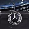 Автомобильная наклейка для Mercedes Benz 3 контакта ABS Автомобильный значок Передняя верхняя решетка Кромка капота Значок на капот для нового Mercedes Benz E/S класса