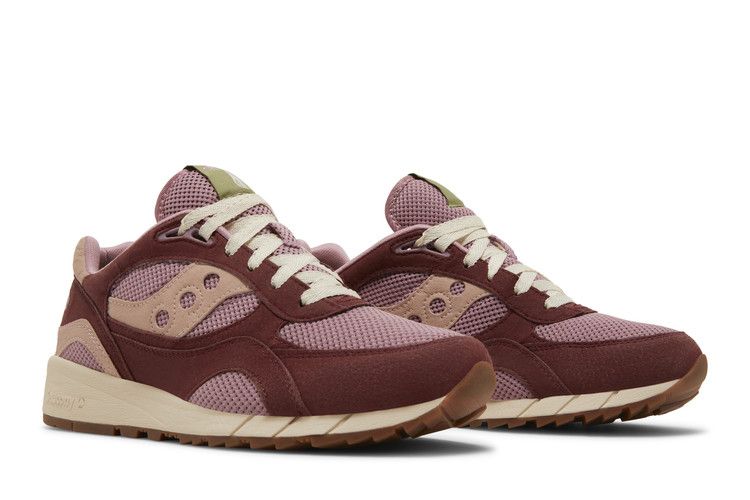 SAUCONY Shadow 6000 Грибной Бордовый