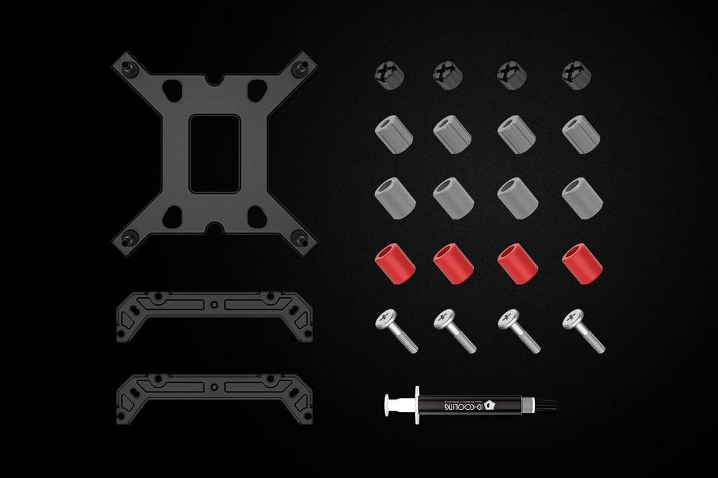 47mm Height Thin CPU Cooler 4 Heat Pipes CPU Air Cooler for Small Form Factor Builds 92x92x15mm Slim Fan Compatible with Intel ID-COOLING IS-47-XT