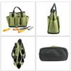 Gardening Tote Bag with 8 Pockets Gardening Tool Kit Organizer Hand Tool Storage Bag Lawn Yard Bag Carrier