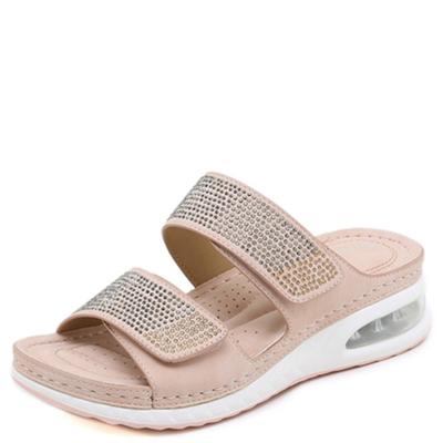 Модные женские туфли на платформе модные ретро повседневные пляжные туфли женские ортопедические сандалии с открытым носком комфортные сандалии женские