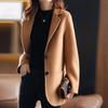 Autumn and Winter Thickened Woolen Women's Jacket Small Suit Korean Version Casual