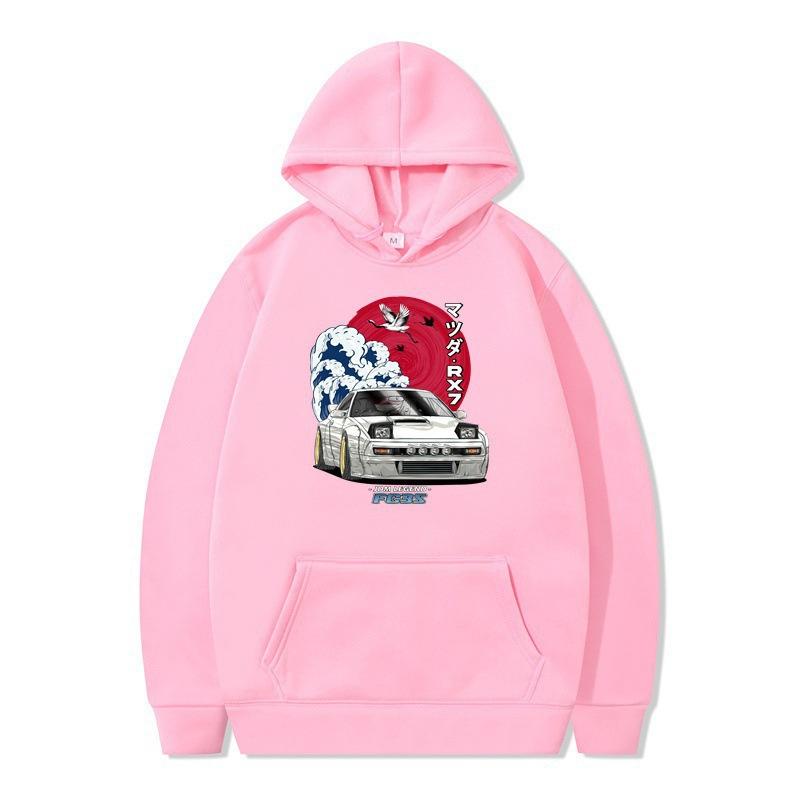 Независимая станция Осень и Зима Новый автомобиль Свободный топ Модный повседневный худи Мужская и женская одежда