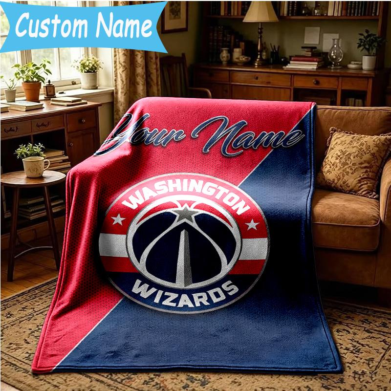Custom Name Washington basketball Stars Blanket Bedding Blanket for Women Men, Soft Throw Blankets for Couch,Bed, picnic, Christmas gifts