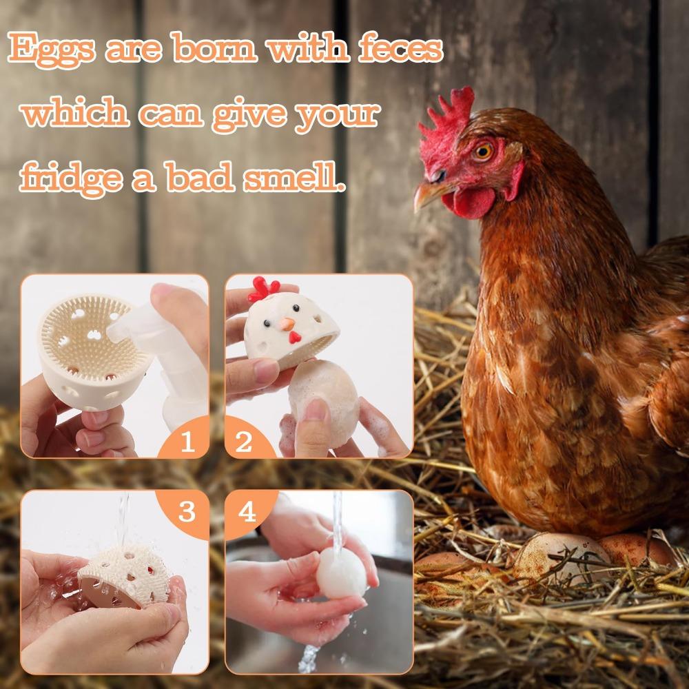 Fresh Eggs Egg Brush Cleaner Multipurpose Egg Cleaner Gifts Egg Washer