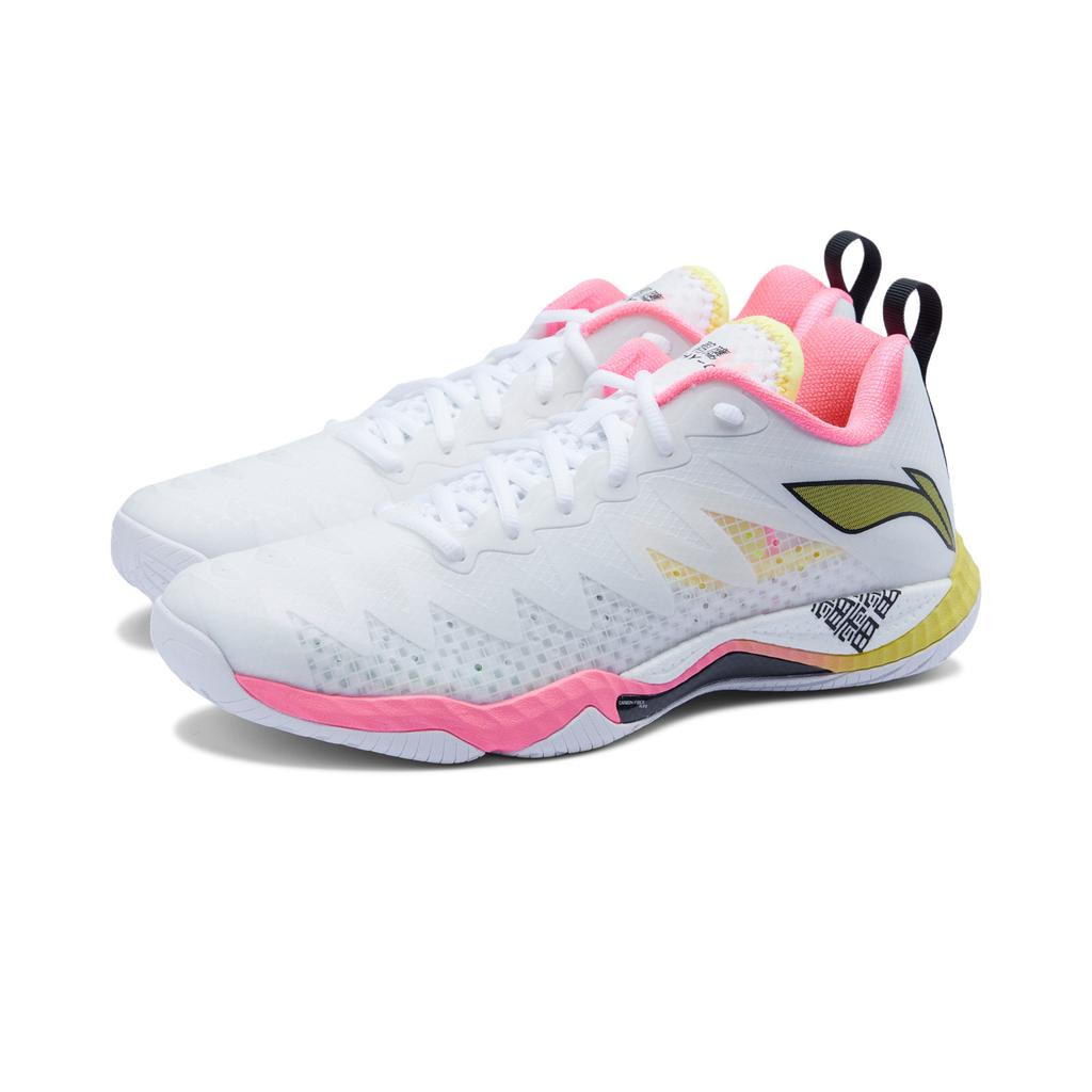 Li Ning Rubber Falcon Fashion Versatile Trendy Non-Slip Wear-Resistant Breathable Lightweight Rebound Low-Top Badminton Shoes Unisex Sneaker AYAU007-2