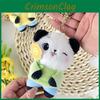 Panda Sunflower Plush Toys Bag Hanging Accessories Keychain Pendant Souvenir