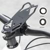 Велосипедный силиконовый держатель для телефона на руль, вращающийся на 360 градусов, противоскользящий, ударопрочный, для горного шоссейного велосипеда