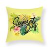 Boho Room Aesthetic Summer Green Pillowcase Cartoon Pineapple Decorative Pillow Bed Sofa Throw