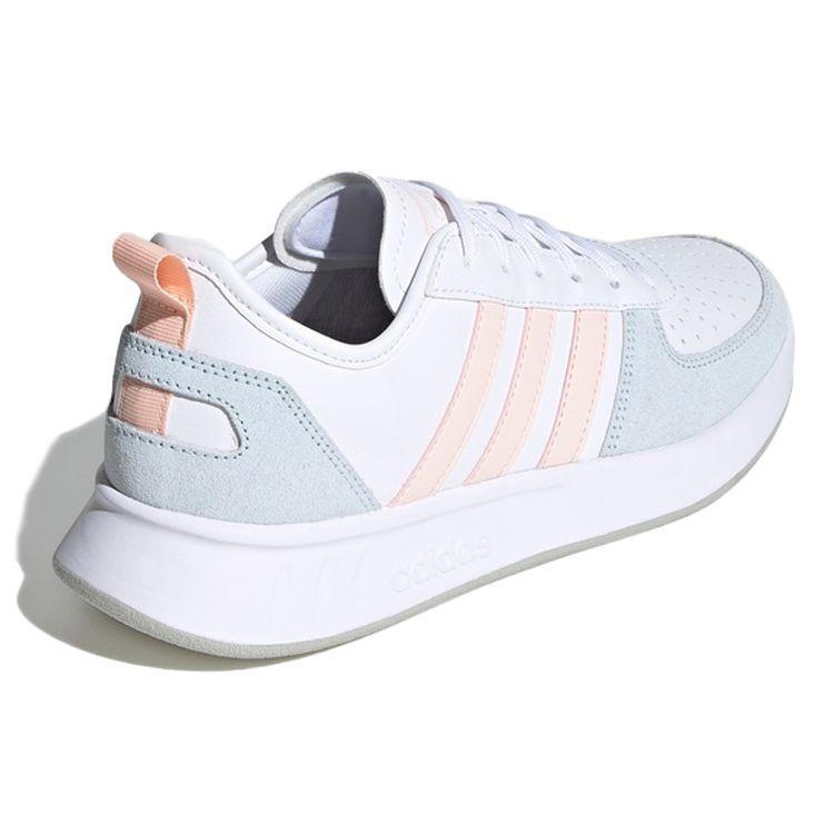 Adidas Кроссовки Court 80s Нескользящие Дышащие Низкие Теннисные Кроссовки Женские Кроссовки Белые Синие Розовые FV9598