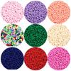 Acrylic Solid Color Peanut Beads for Handmade Jewelry and Accessories