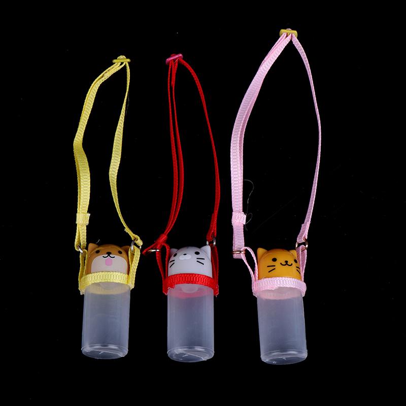 1Pc 1:12 Dollhouse Miniature Water Bottle With Strap Dolls Accessories