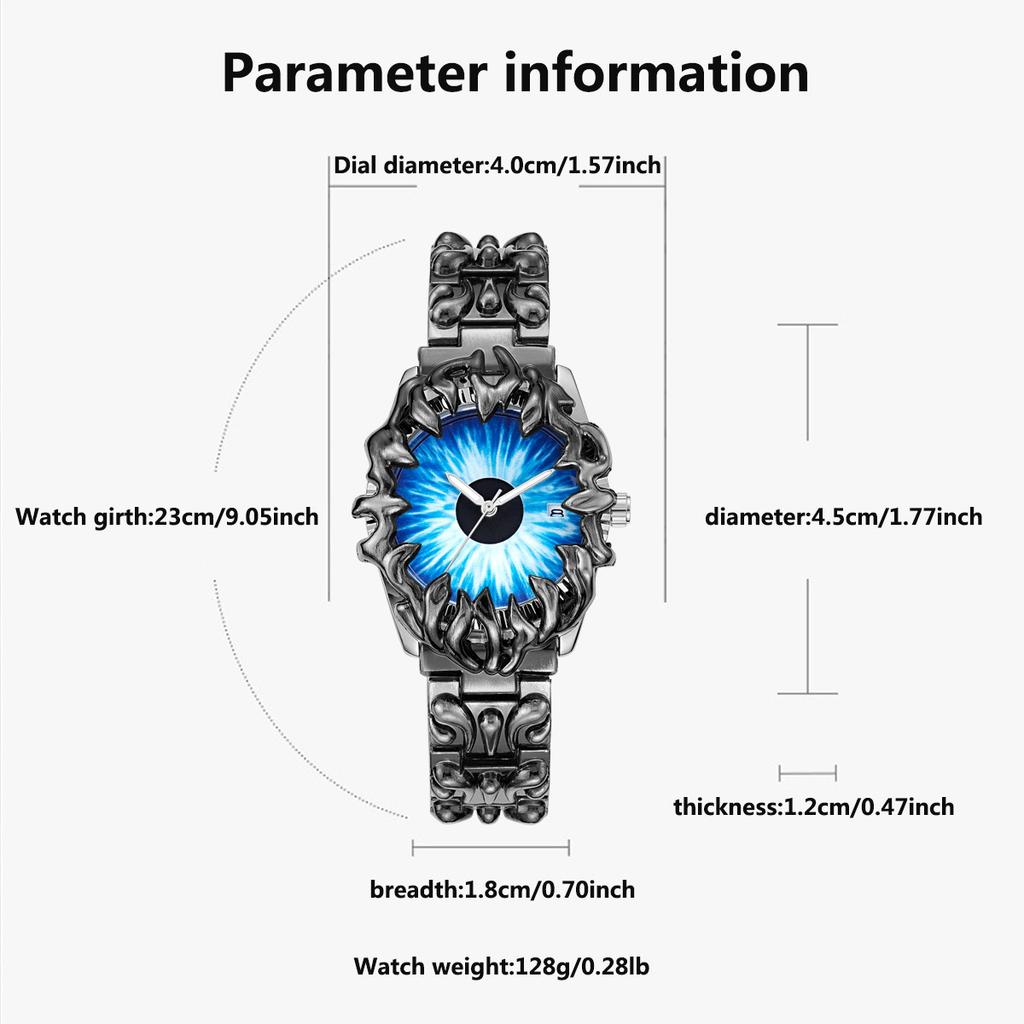 PINTIME Special-shaped Series Male Retro Fashion Punk Wrist Watches for Man Talons Niche Senior Boy Skeleton Luxury Quartz Wristwatche