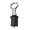 2 Pcs Boat Marine 1 Inch Stainless Steel Snap Handle Locking Rubber Drain Plug