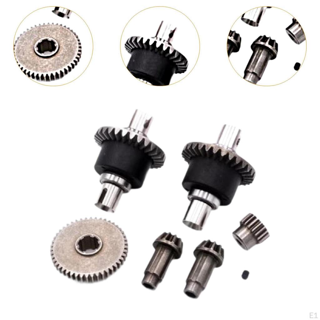 RC Differential Gear Metal Accessory Differentials Assembly for 16102Pro 1:16
