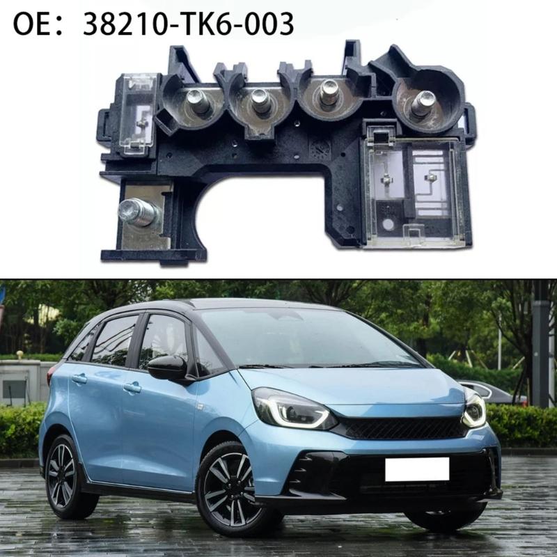 Replacement Car Battery Terminals Fuses Block Holder 38210-TK6-003 for 2009-2016 Auto Accessories Easy Installation