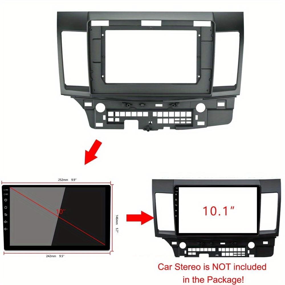 10,1-дюймовый Для Mitsubishi Lancer 2008-2016 Автомобильный Android Рамка Корпус 2 Din Головное Устройство Панель Приборной Панели
