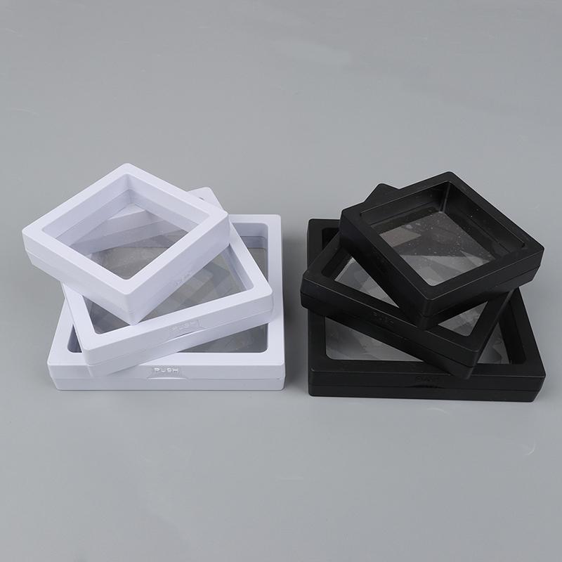 PE пленка брошь монеты драгоценные камни коробка для хранения ювелирных изделий пылезащитный футляр для выставочного кольца