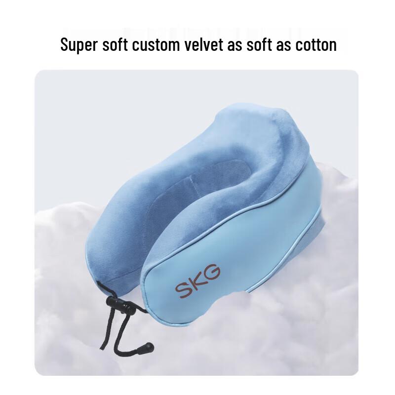 SKG U-shaped Neck and Shoulder Massager Pillow with Heat