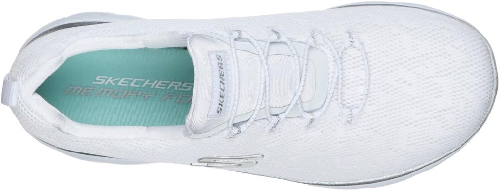 Кроссовки Skechers Leopard Spot белый/серебристый (149037-WSL)