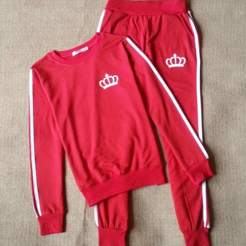 MAITA открытый повседневный спортивный костюм толстовки флисовый свитер + эластичные спортивные штаны женские спортивные спортивные костюмы с круглым вырезом