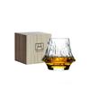 Japan Fuji Mountain Irregular Old Fashioned Whiskey Glass Volcanic Wine Cup Artwork Present Box Whisky Tumbler Brandy Snifter